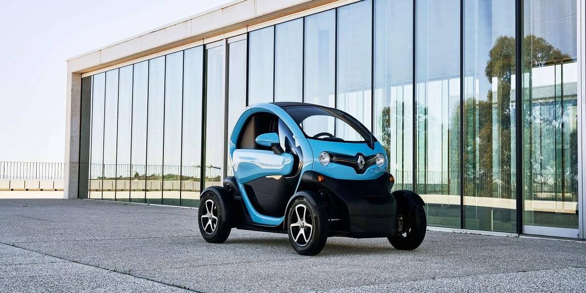 La Twizy dans une rue